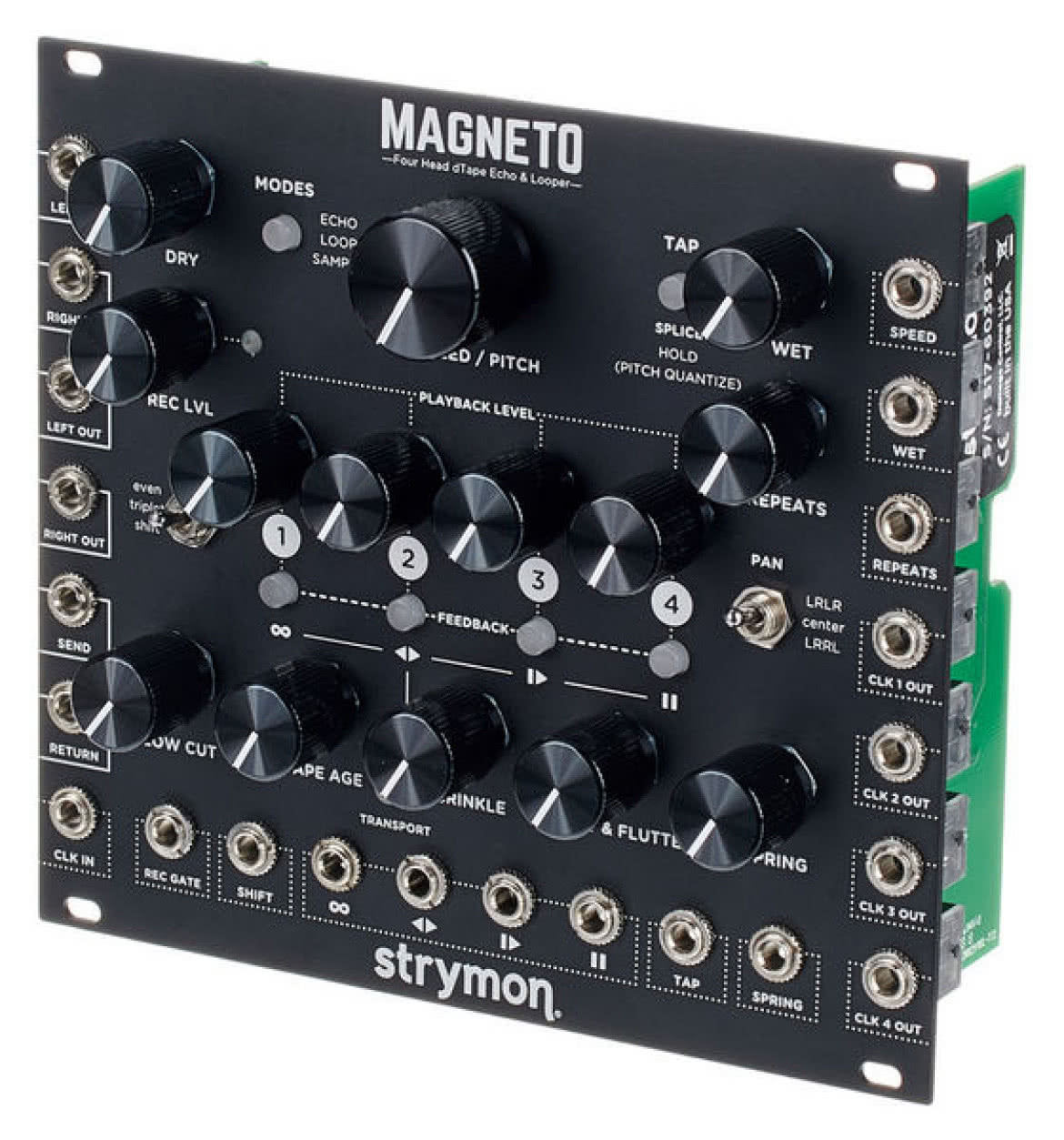 Strymon Magneto - taśmowe echo w systemie modularnym