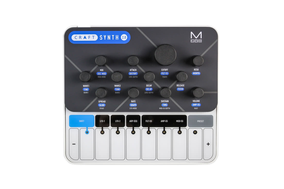 Craft Synth 2.0 - syntezator monofoniczny
