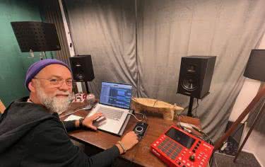 Krzysztof Kieliszkiewicz z Apogee Duet 3 