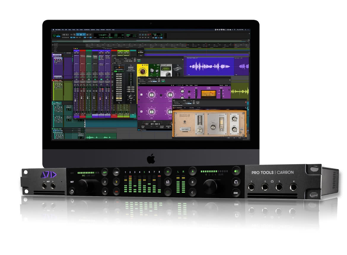 Avid Carbon i Pro Tools - hybrydowy system DAW