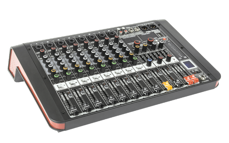 PDM M804A - mikser ze wzmacniaczem mocy