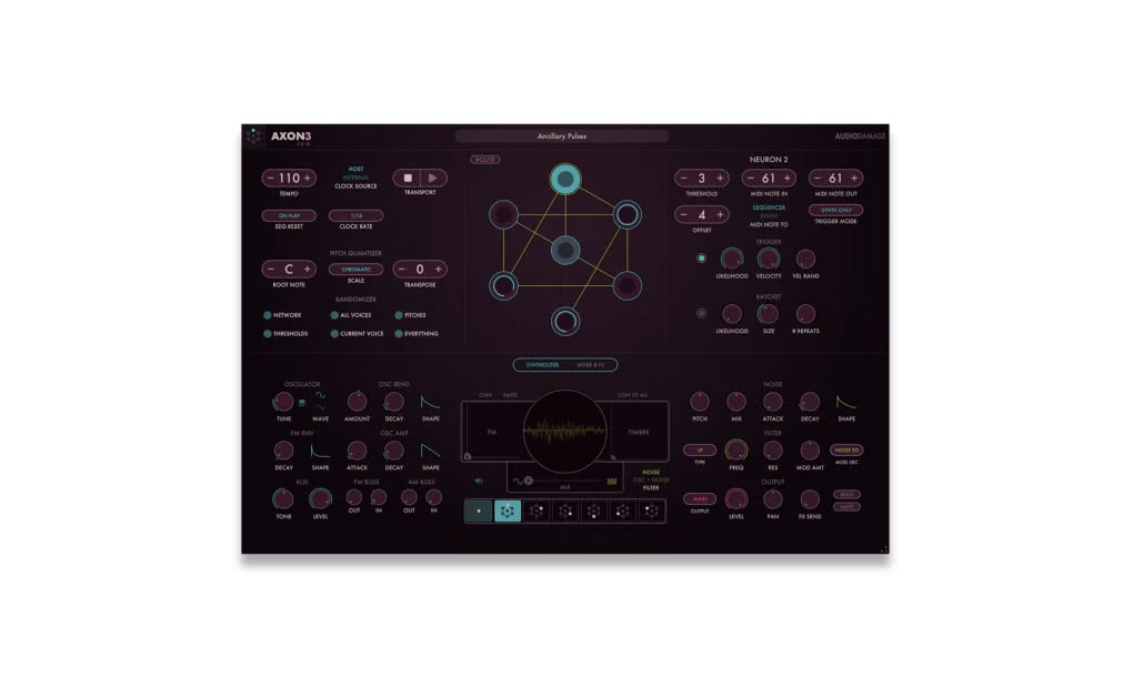Audio Damage Axon 3 - automat perkusyjny VST