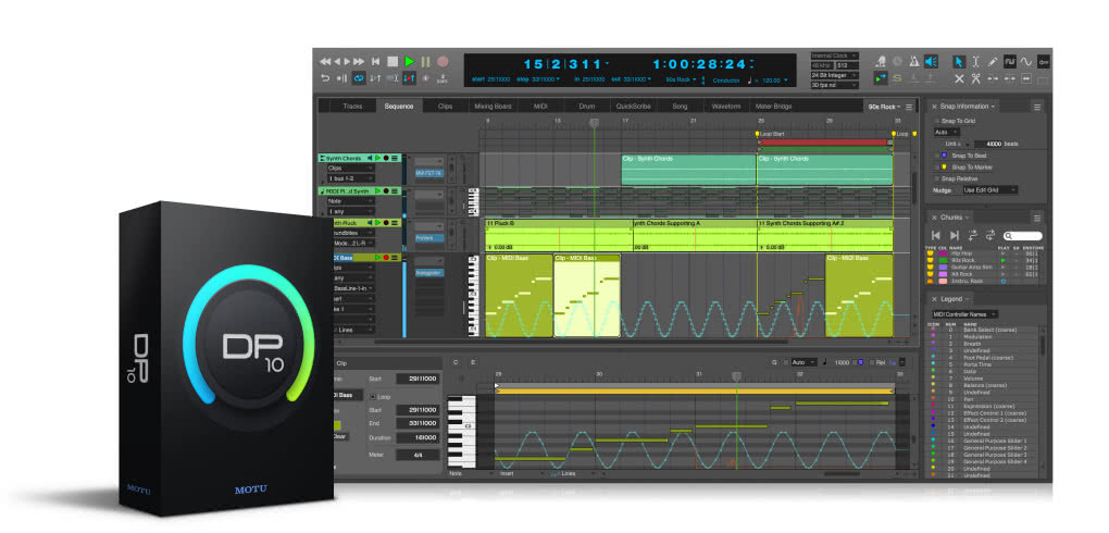 MOTU Digital Performer 10.1