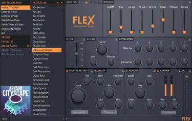FL Studio 20.5 z syntezatorem FLEX 