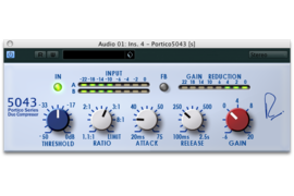 543 - jednokanałowy kompresor/limiter