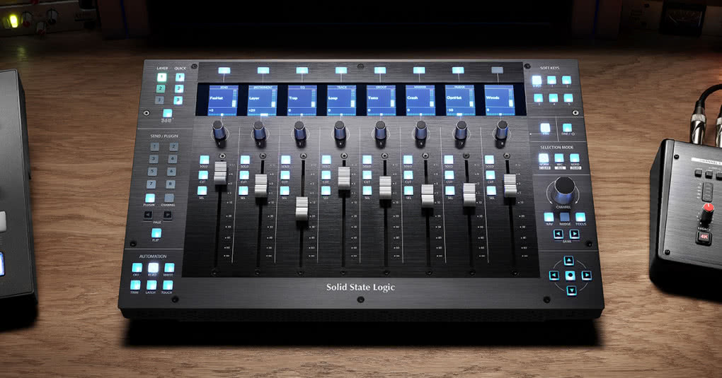 Wielofunkcyjny kontroler DAW - Solid State Logic UF8