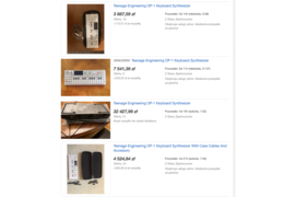 "Wymienię OP-1 na Moog One!"