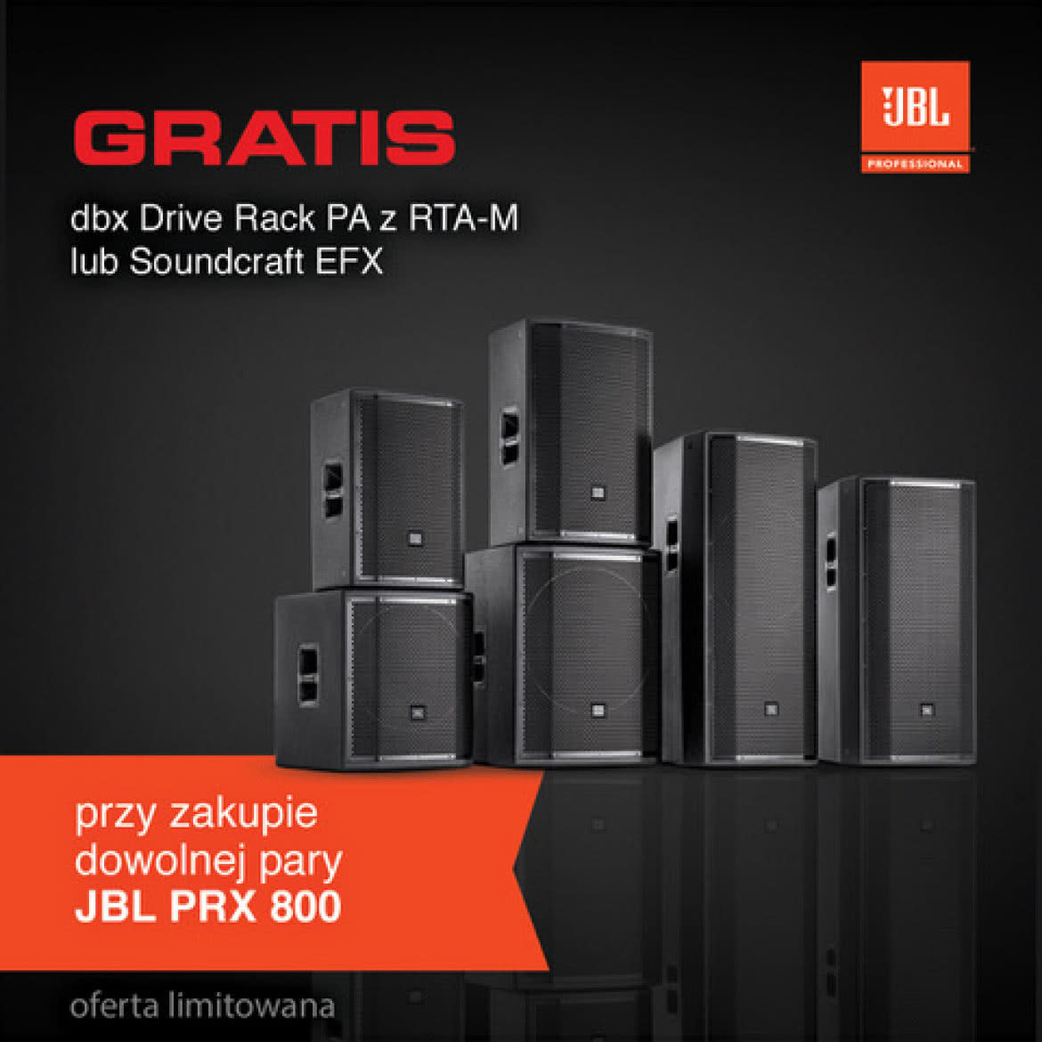 JBL Professional rozdaje sprzęt za darmo!