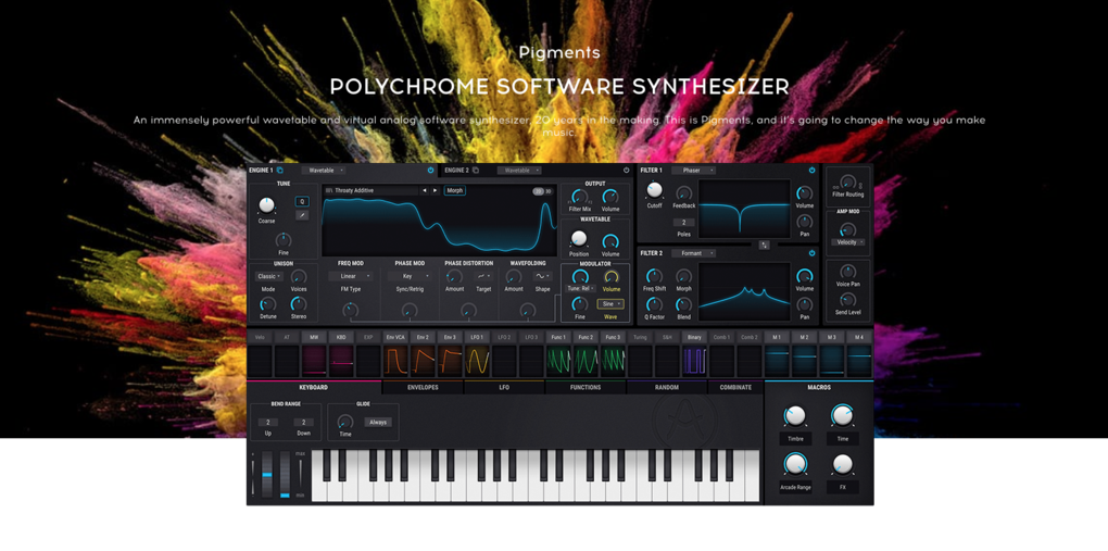 Arturia Pigments - nowy wirtualny syntezator
