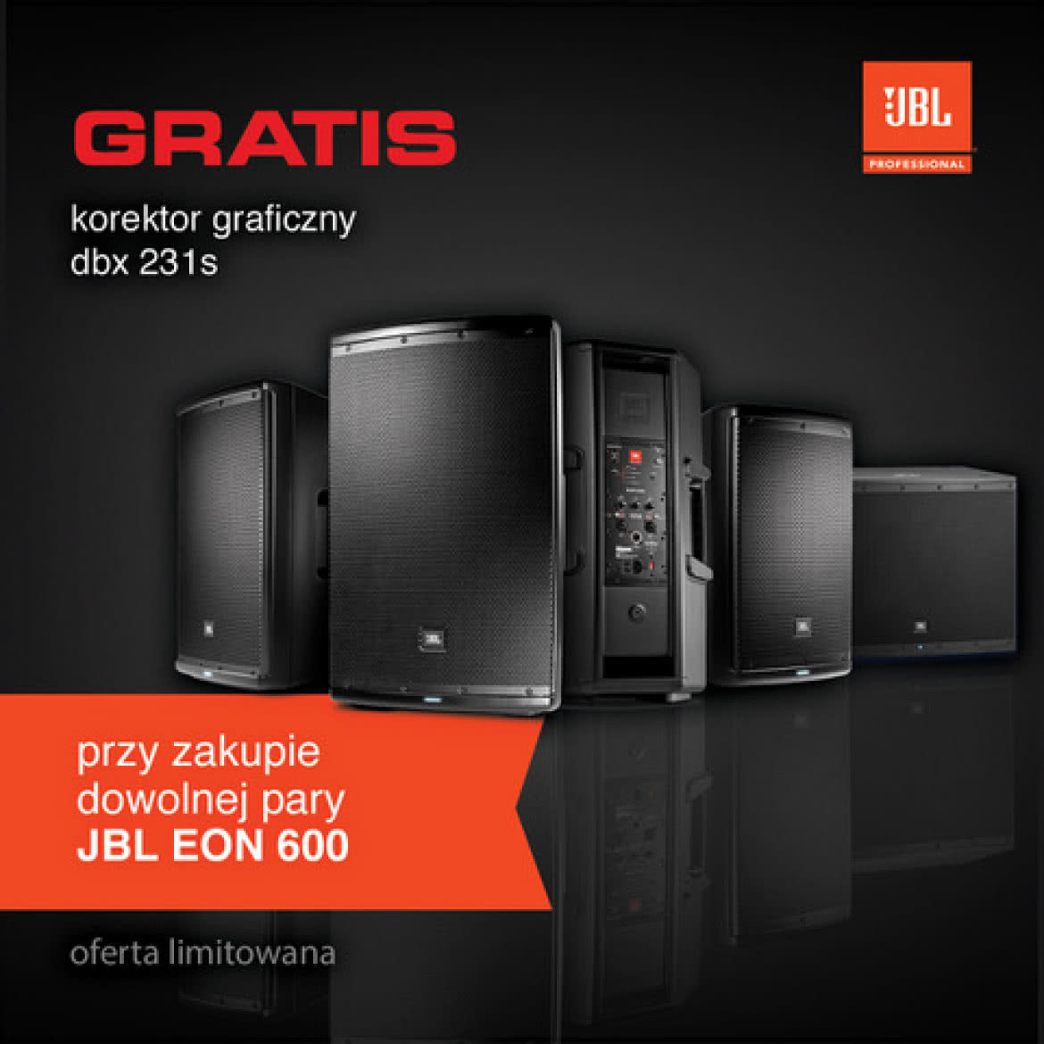 JBL Professional rozdaje sprzęt za darmo!